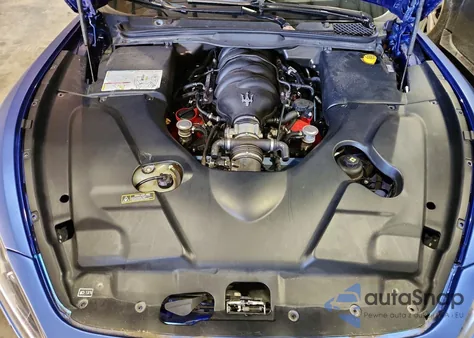 2012 Maserati Granturismo S z USA, uszkodzony, nr VIN ZAM45MLA8C0063488